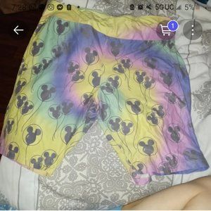 Disney Bermuda biker shorts